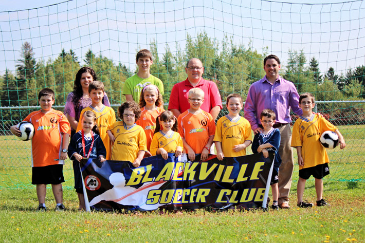 Blackville Soccer Club Receives Grant